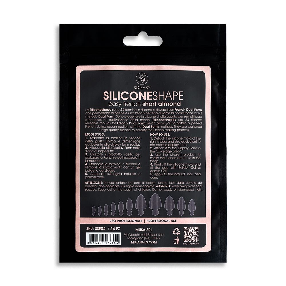 Silikoninės formelės.- french short almond