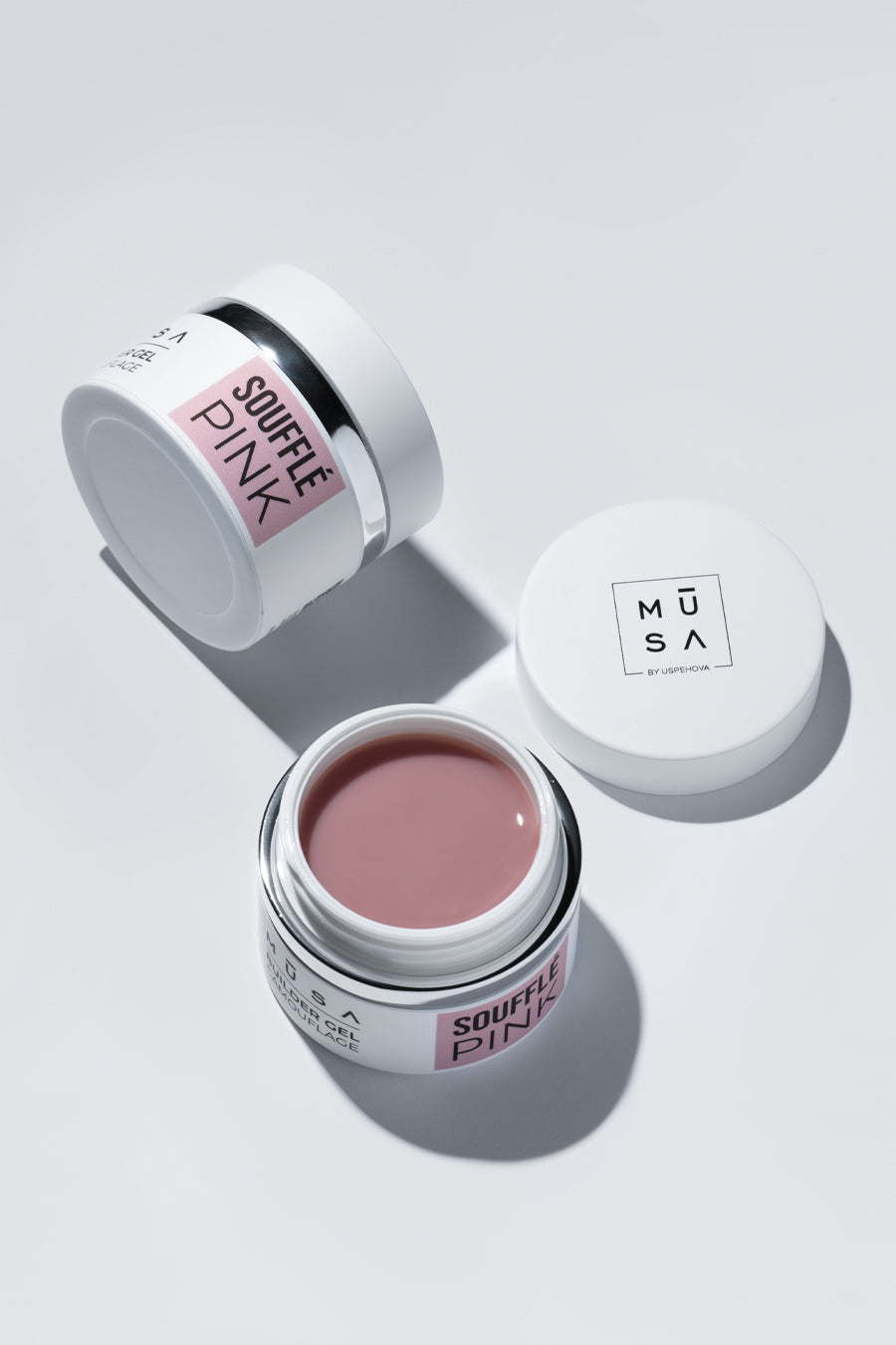 Tiksotropinis gelis - Souffle pink