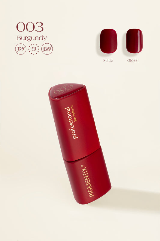 Pigmentix gelinis lakas Burgundy 003