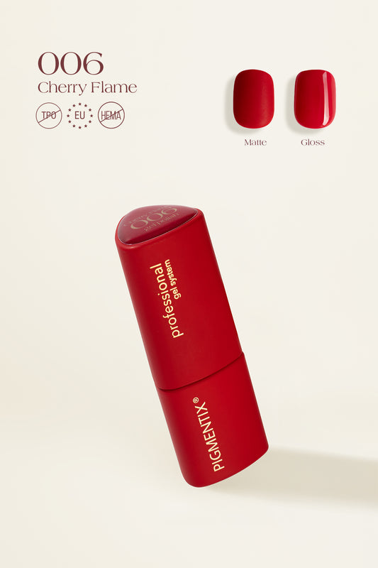 Pigmentix gelinis lakas Cherry Flame 006