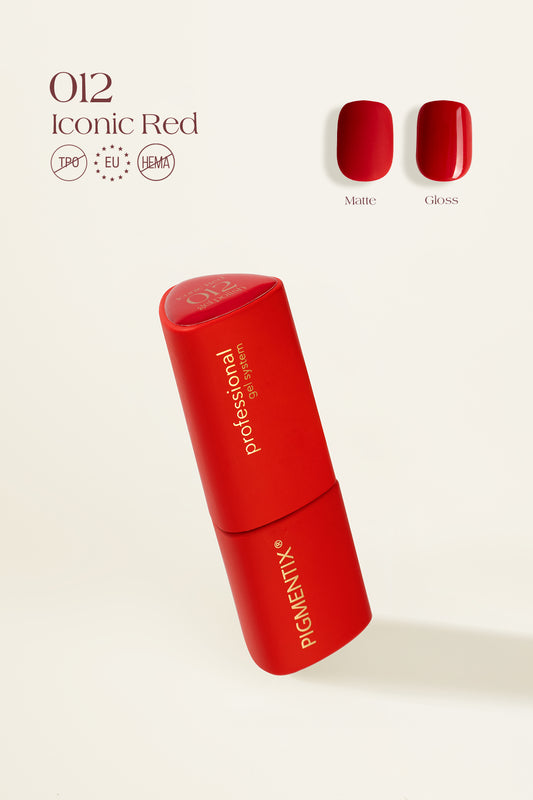Pigmentix gelinis lakas Iconic Red 012