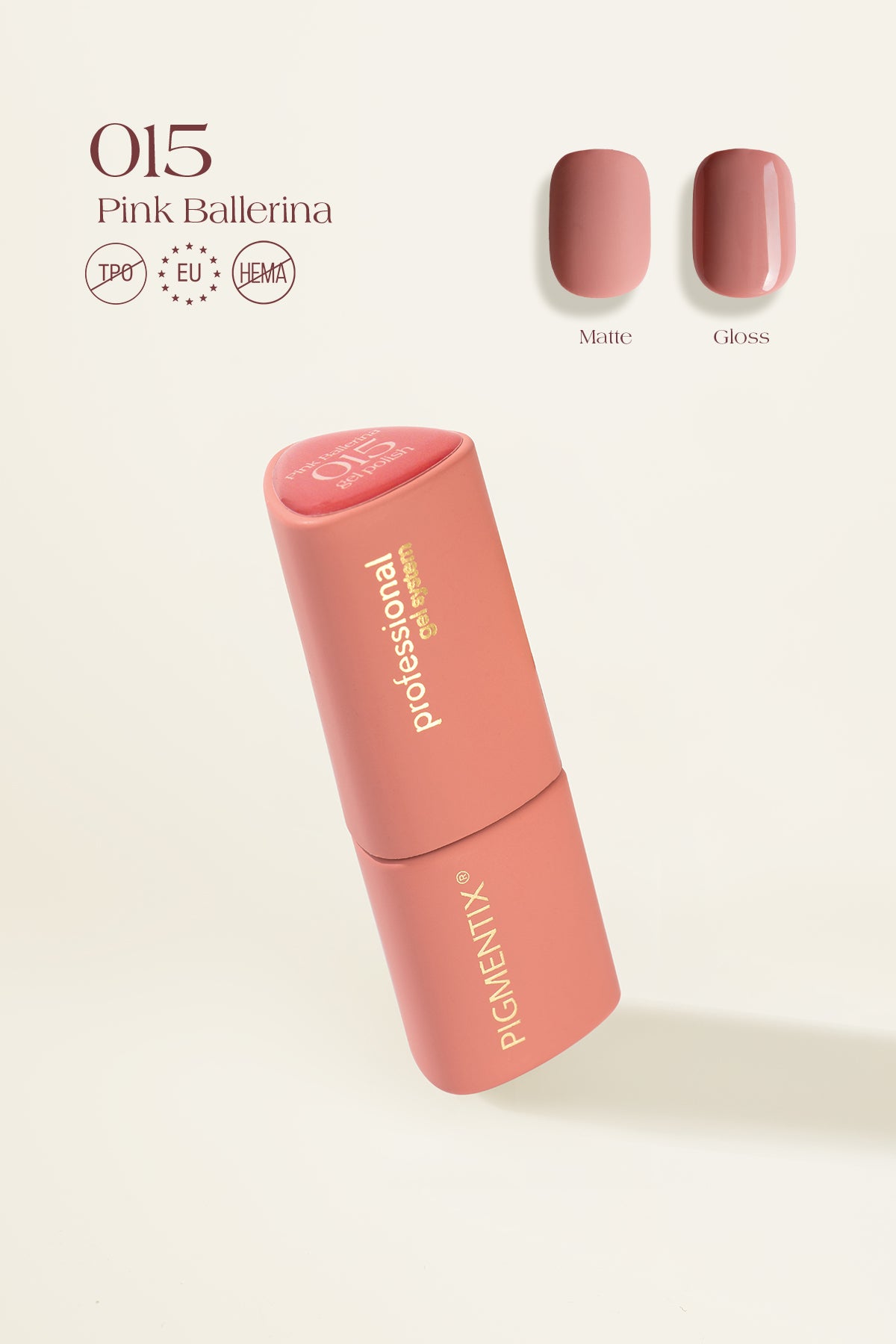 Pigmentix gelinis lakas Pink Ballerina 015