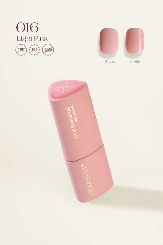 Pigmentix gelinis lakas Light Pink 016