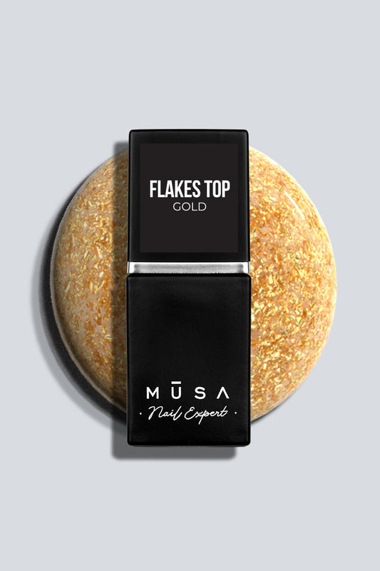 FLAKES TOP gold