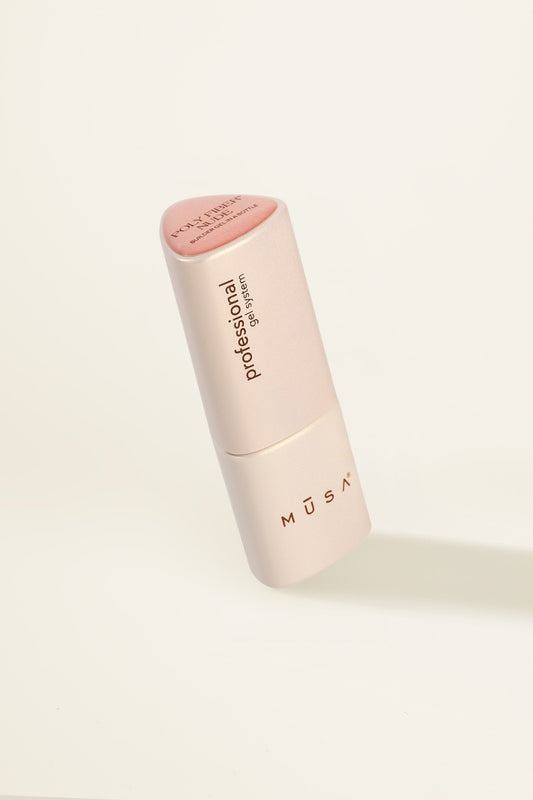 Poly fiber gelis - nude 8ml.